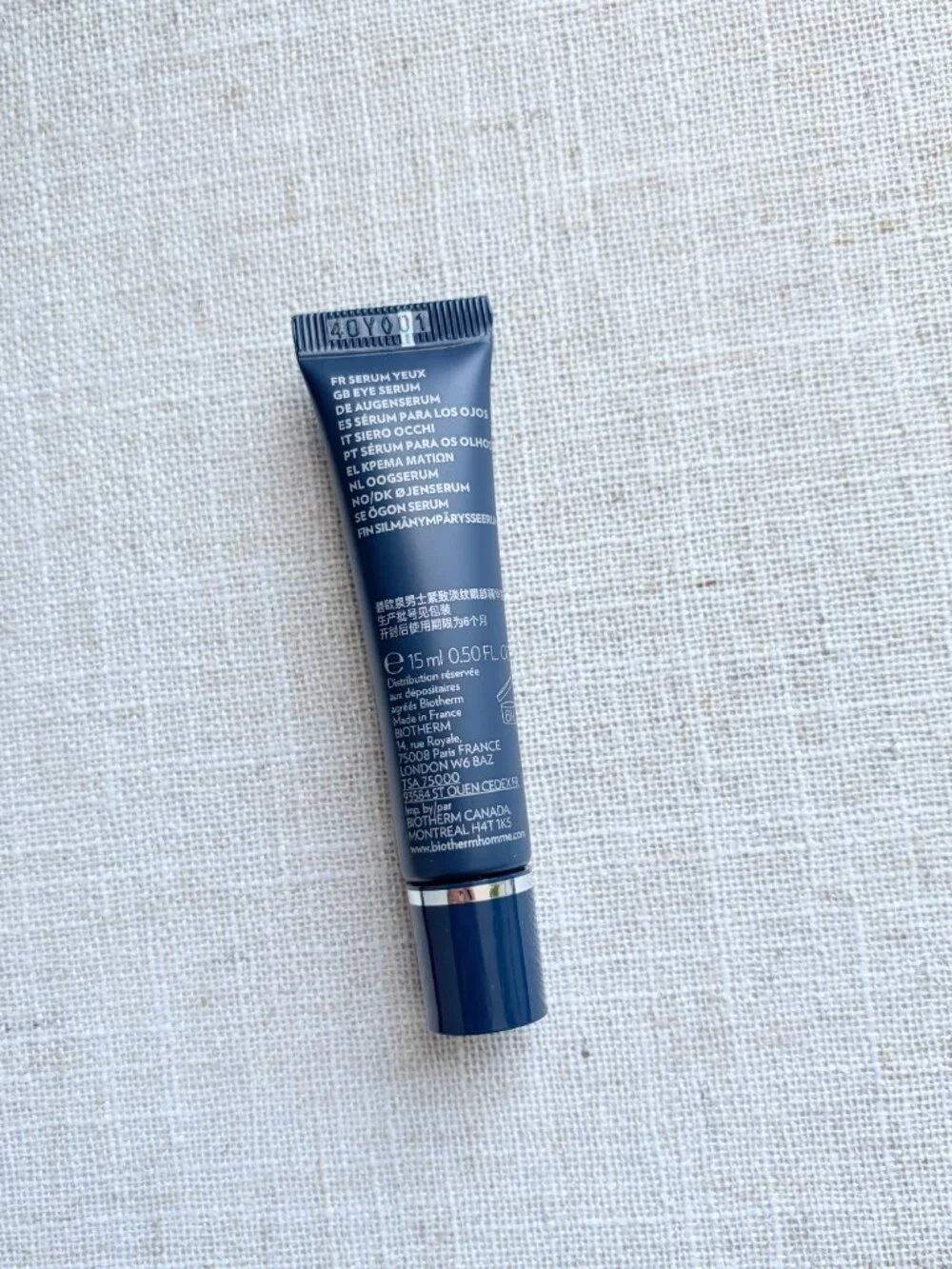 Biotherm Men's Force Supreme Eye Architect Serum